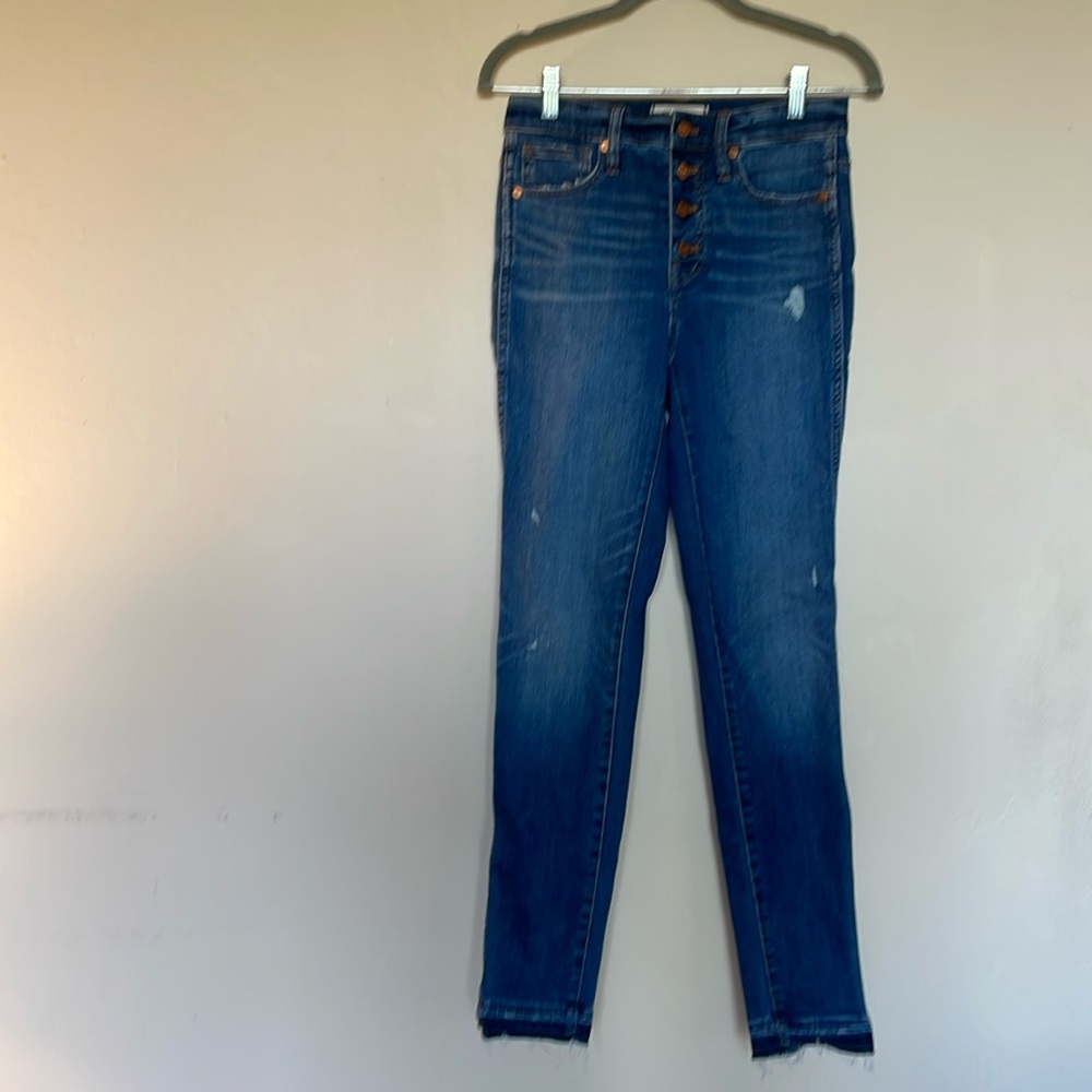 Cool Madewell High-Rise Blue Jeans Size 25